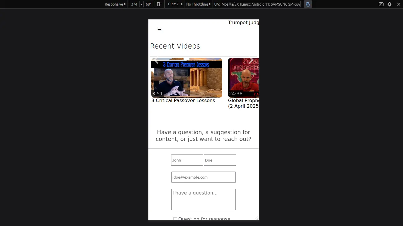Demo Screenshot